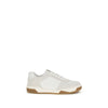 Valentino Garavani White Calf Leather Bos Taurus Athletic Sneakers Valentino Garavani