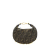 Fendi Brown Fabric Shoulder Bag Fendi
