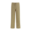 Burberry Beige Cotton Casual Pants