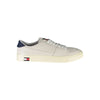 Tommy Hilfiger White Leather Men Sneaker Tommy Hilfiger