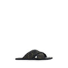 Fendi Black Rubber Slippers Fendi
