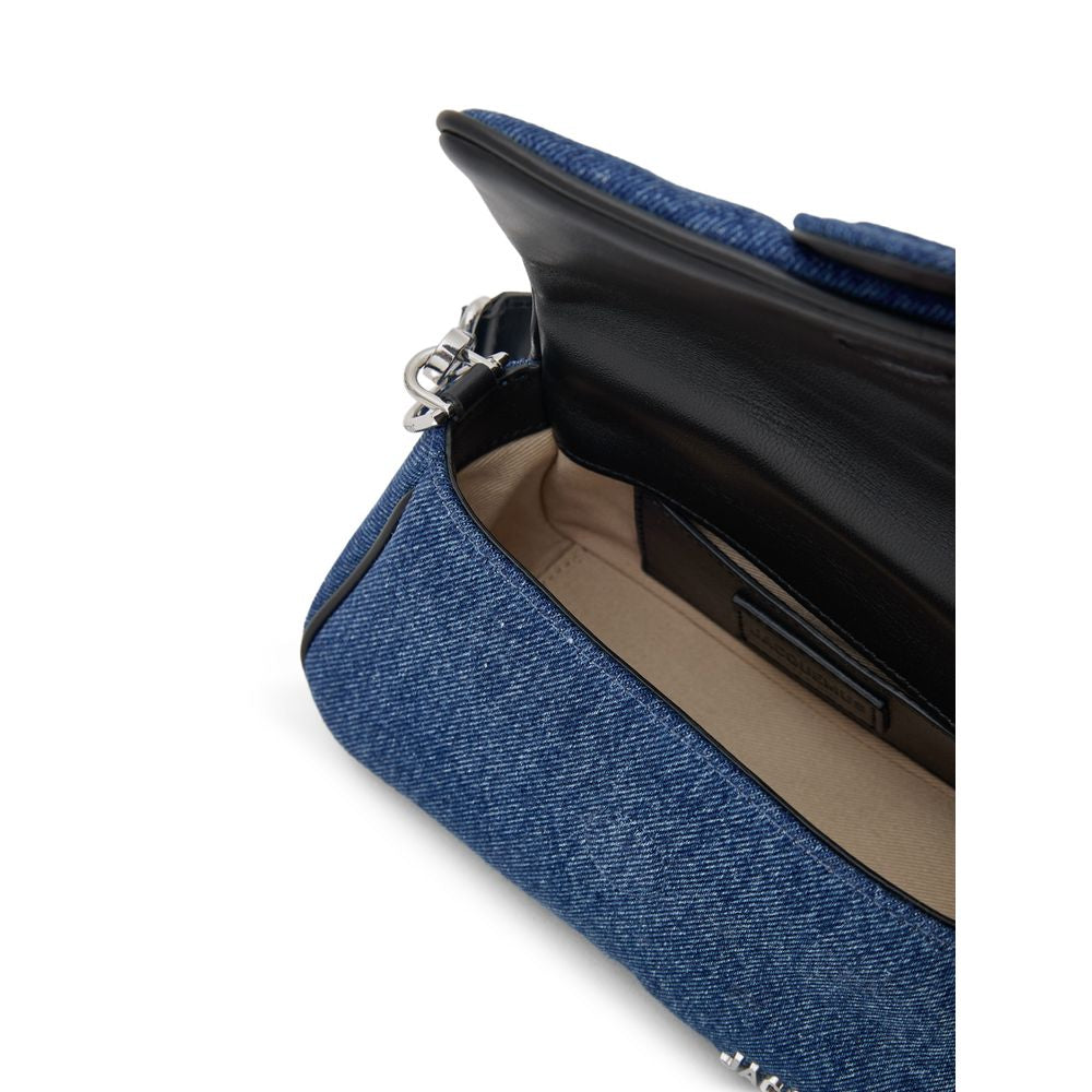 Jacquemus Blue Cotton Handbag Jacquemus