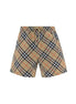 Burberry Brown Polyester Shorts Burberry