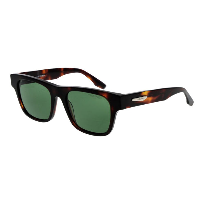 Trussardi Brown Acetate Sunglasses Trussardi