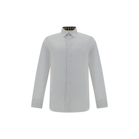 Burberry White Cotton Dress Shirt Burberry