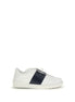 Valentino Garavani Black Calf Leather Bos Taurus Low Top Sneakers Valentino Garavani