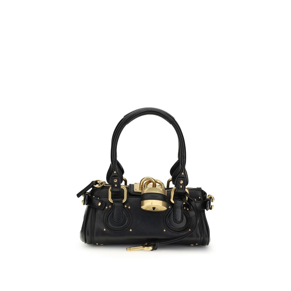 Chloé Black Calf Leather Bos Taurus Shoulder Bag Chloé