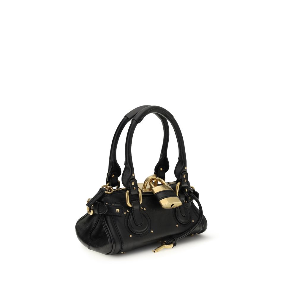 Chloé Black Calf Leather Bos Taurus Shoulder Bag Chloé