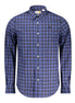 Timberland Blu Cotton Men Shirt Timberland