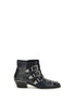 Chloé Black Calf Leather Bos Taurus Lace-Up Boots Chloé