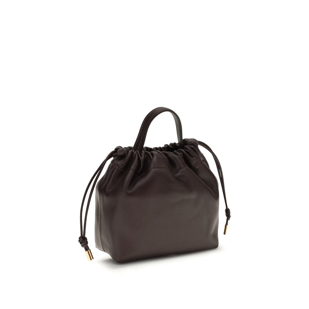 Chloé Black Calf Leather Bos Taurus Shoulder Bag Chloé