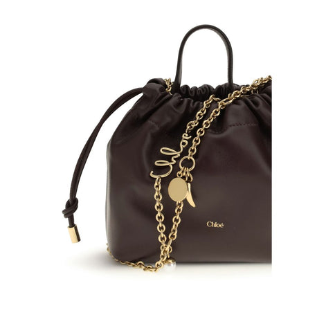 Chloé Black Calf Leather Bos Taurus Shoulder Bag Chloé