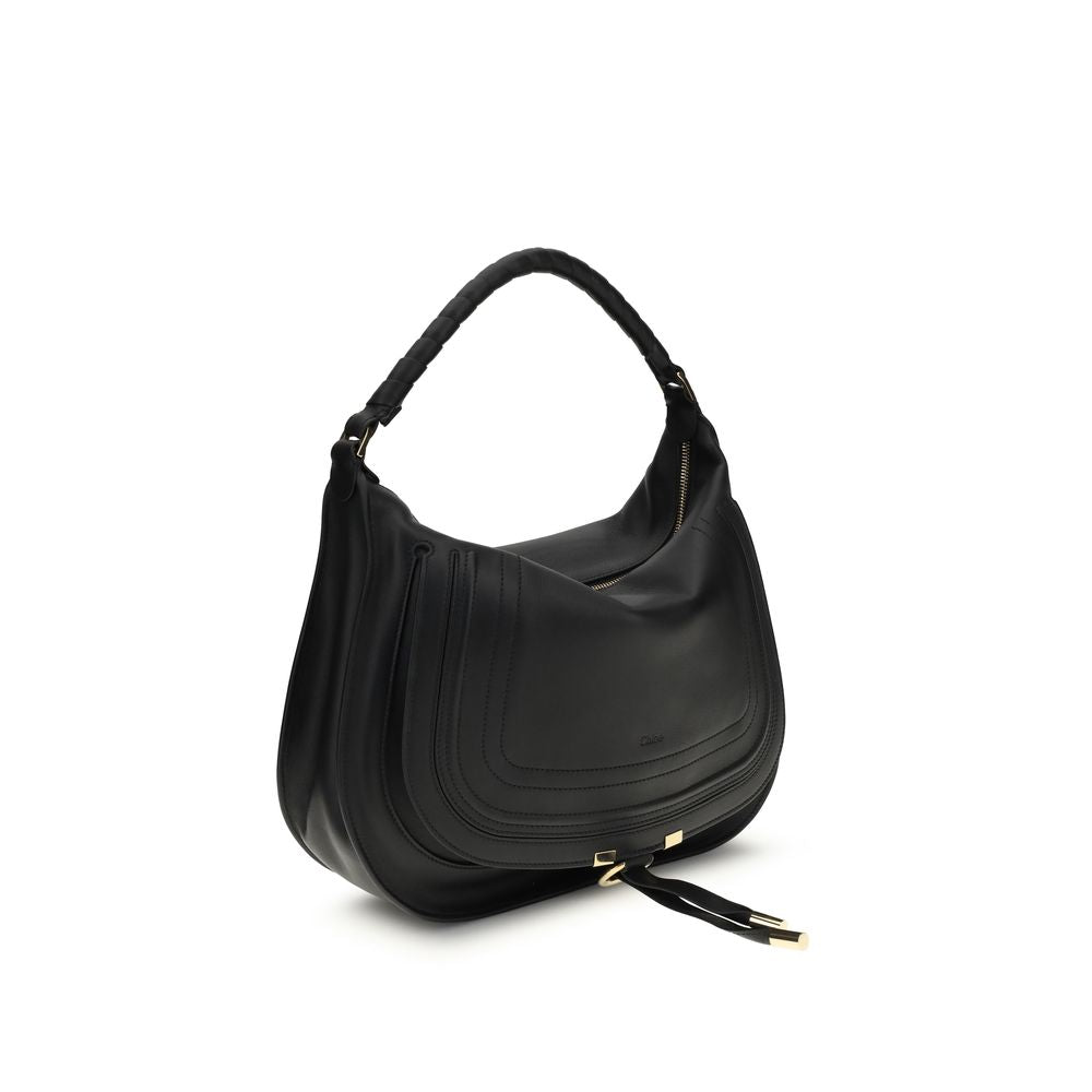 Chloé Black Calf Leather Bos Taurus Shoulder Bag Chloé