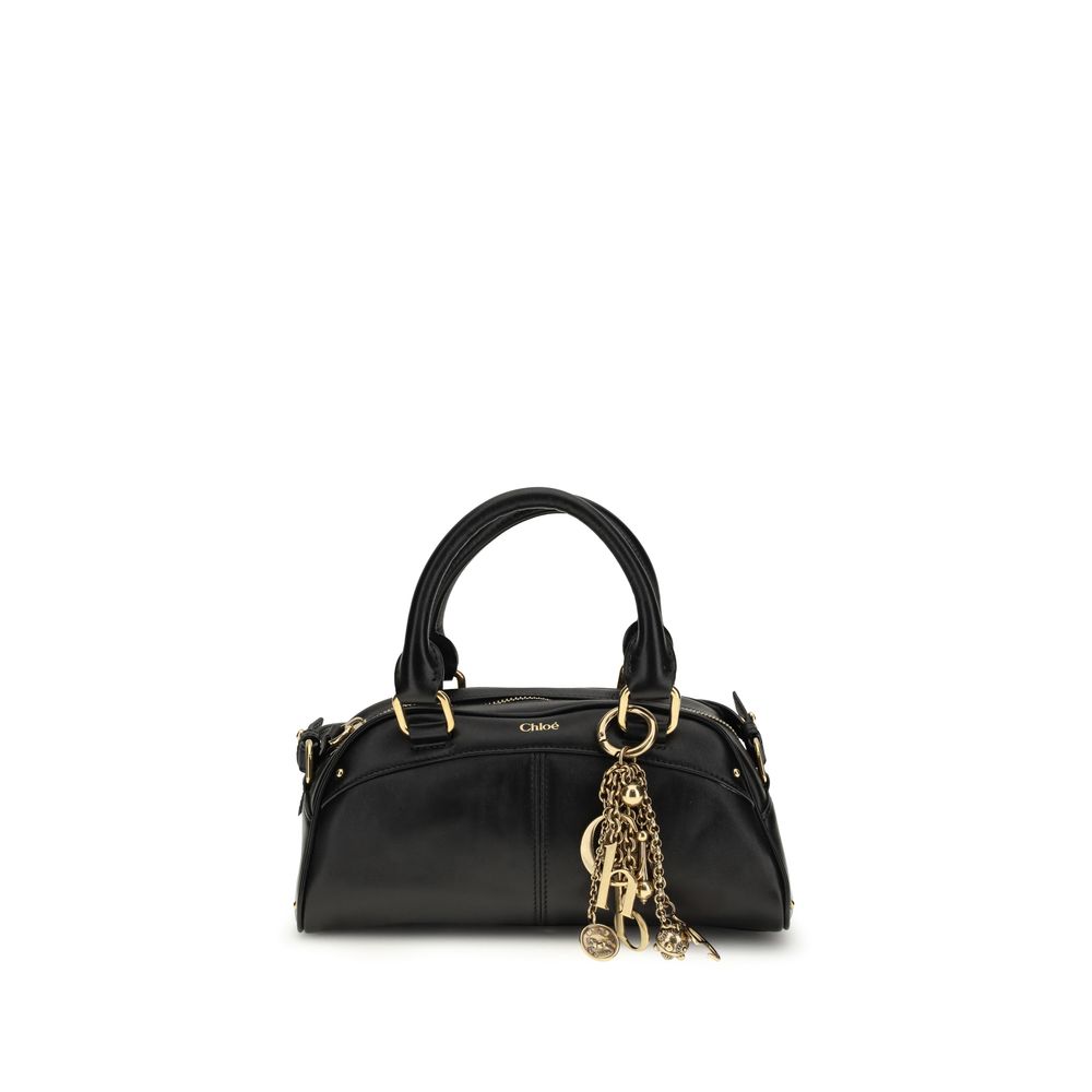 Chloé Black Calf Leather Bos Taurus Shoulder Bag Chloé