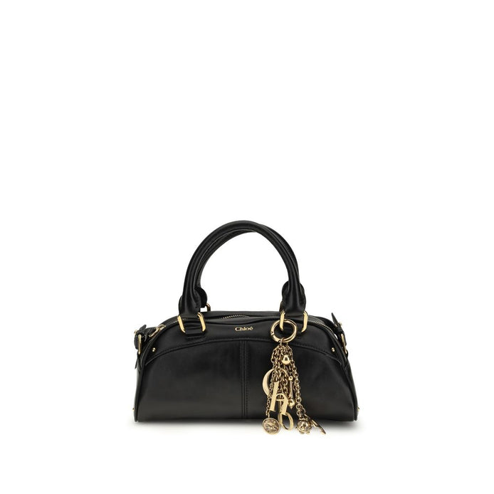 Chloé Black Calf Leather Bos Taurus Shoulder Bag Chloé