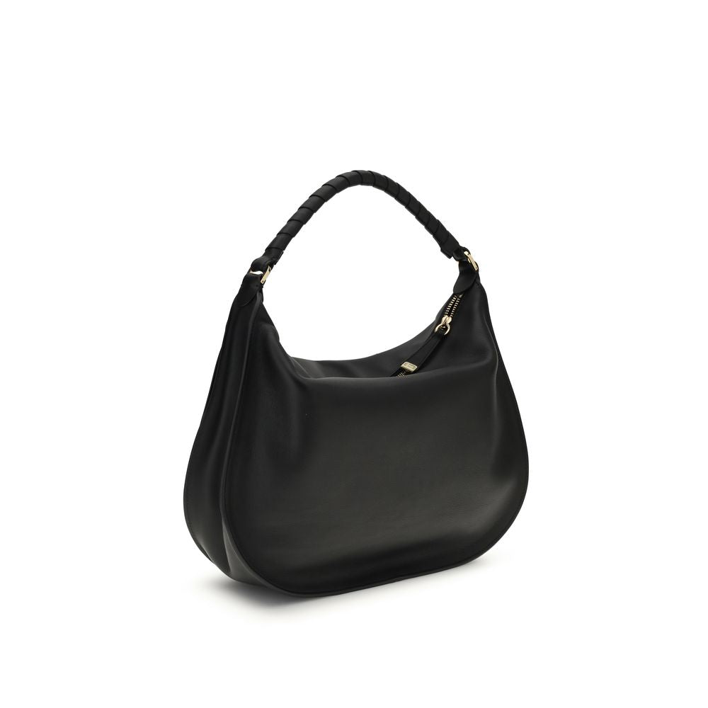 Chloé Black Calf Leather Bos Taurus Shoulder Bag Chloé