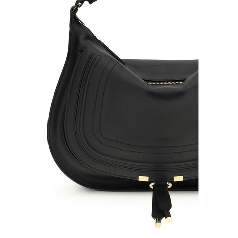 Chloé Black Calf Leather Bos Taurus Shoulder Bag Chloé
