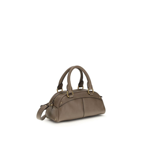 Chloé Gray Calf Leather Bos Taurus Shoulder Bag Chloé