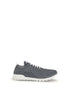 Kiton Gray Rubber Athletic Sneakers Kiton