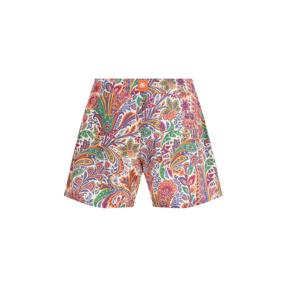 Etro Multicolor Polyester Short And Mini Shorts Etro