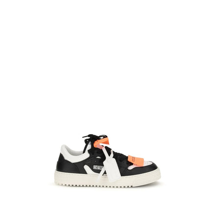 Off-White Multicolor Cotton Low Top Sneakers Off-White