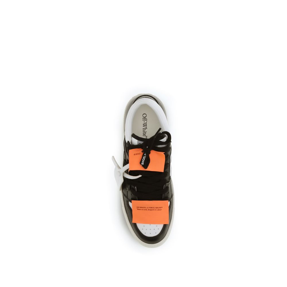 Off-White Multicolor Cotton Low Top Sneakers Off-White
