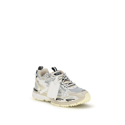 Off-White Multicolor Polyester Athletic Sneakers Off-White