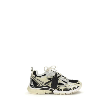 Off-White Multicolor Fabric Athletic Sneakers Off-White
