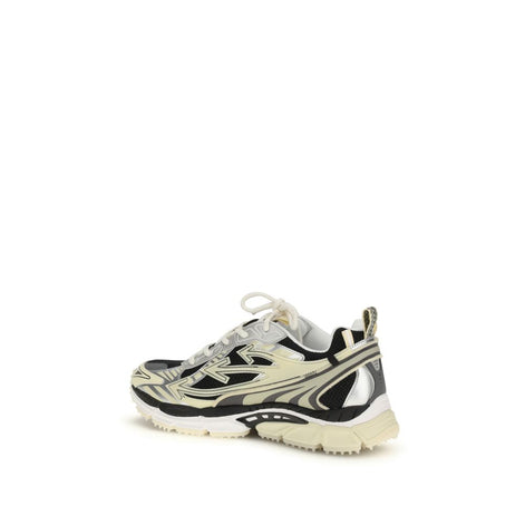 Off-White Multicolor Fabric Athletic Sneakers Off-White