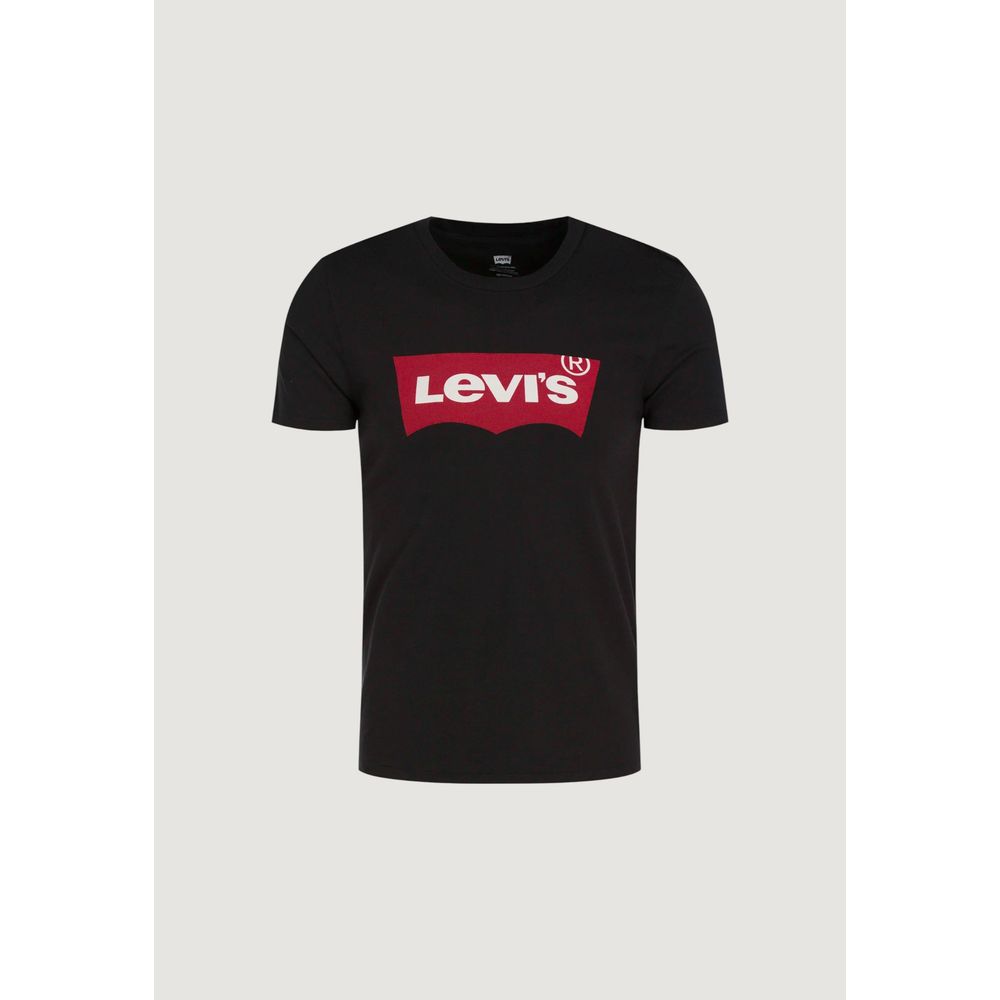 Levi's Black Cotton T-Shirt Levi's