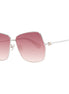 Max Mara Silver Metal Sunglasses Max Mara