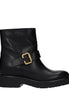 Chloé Black Leather Ankle Boots Chloé