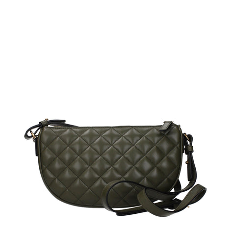 Versace Green Leather Handbag Versace