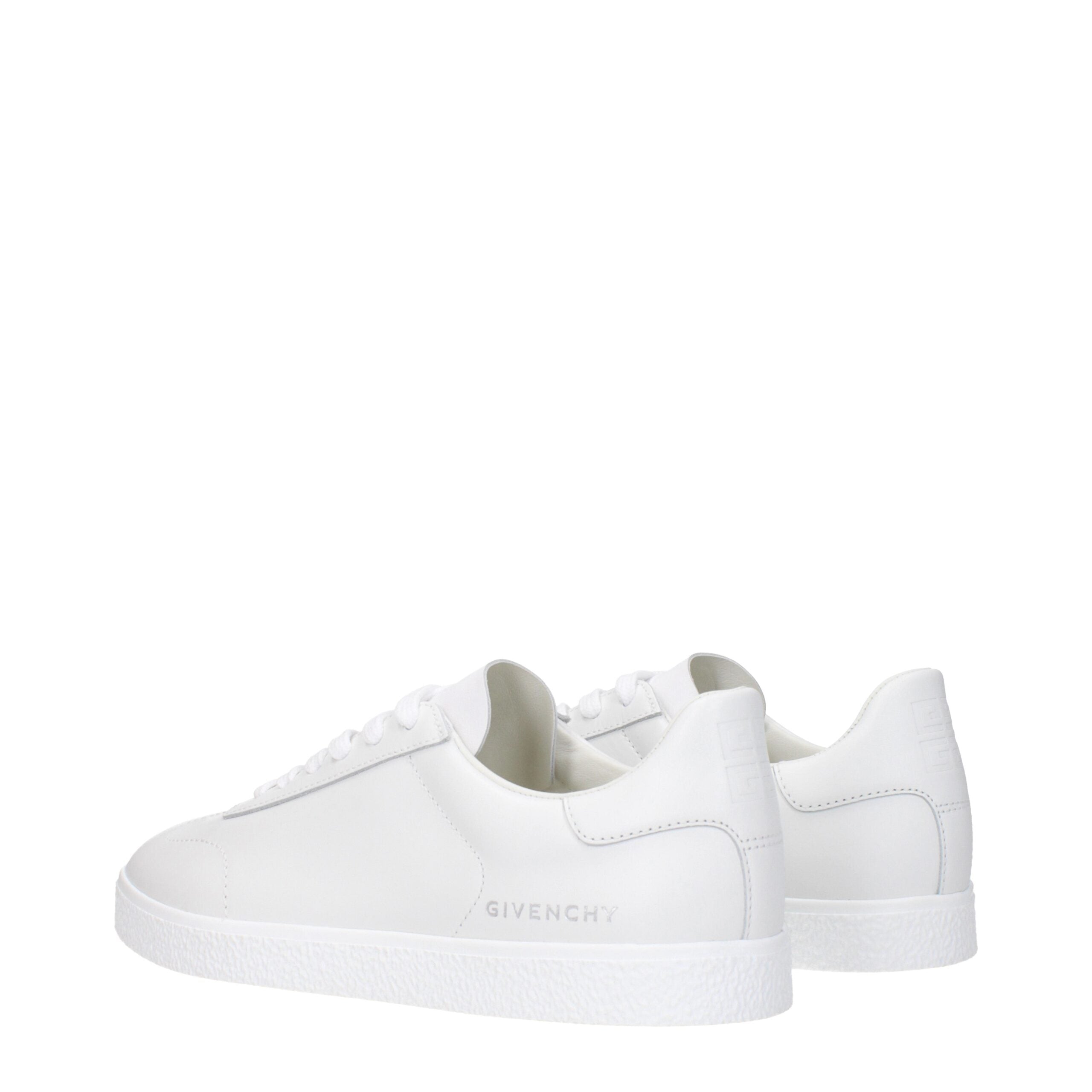 Givenchy White Leather Low Top Sneakers Givenchy
