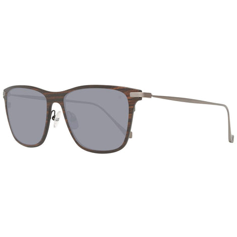 Hackett Gray Metal Sunglasses Hackett