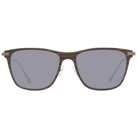 Hackett Gray Metal Sunglasses Hackett