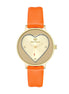 Juicy Couture Orange Plastic Dress Watch Juicy Couture
