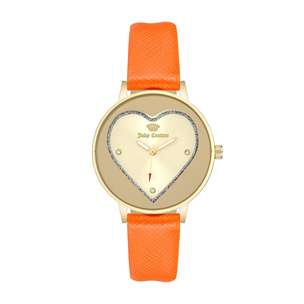 Juicy Couture Orange Plastic Dress Watch Juicy Couture