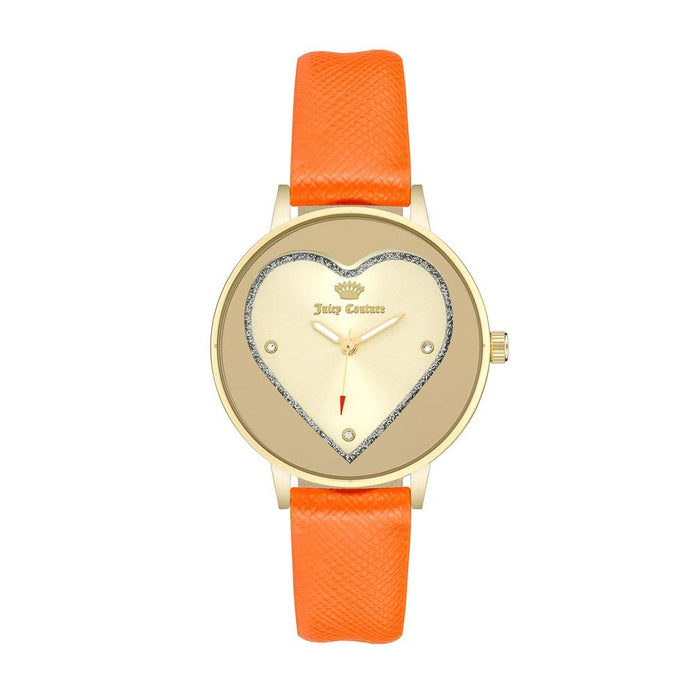 Juicy Couture Orange Plastic Dress Watch Juicy Couture
