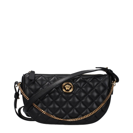 Versace Black Leather Handbag Versace