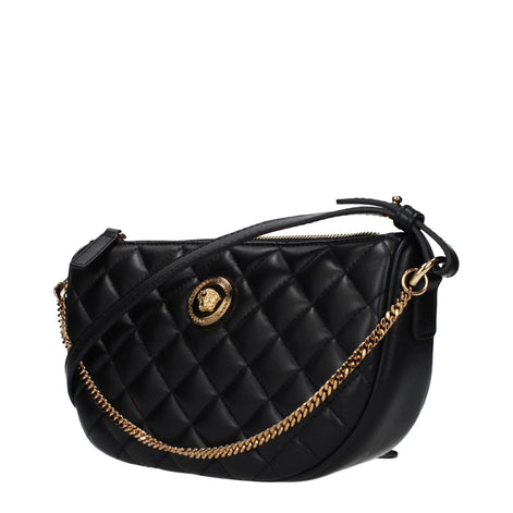 Versace Black Leather Handbag Versace