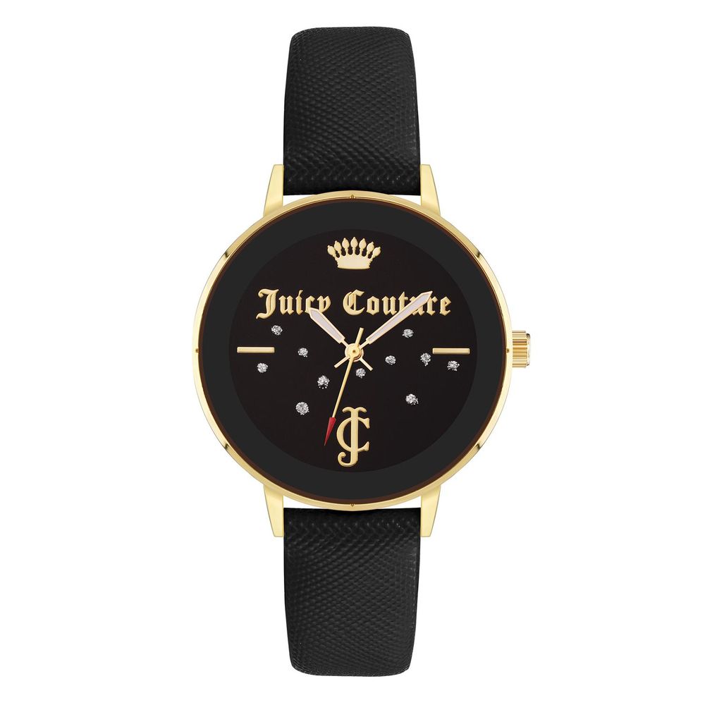 Juicy Couture Black Plastic Dress Watch Juicy Couture
