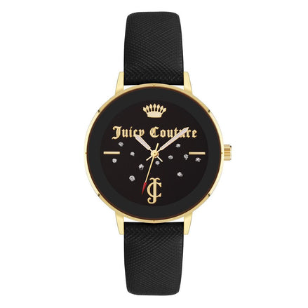 Juicy Couture Black Plastic Dress Watch Juicy Couture