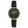 Juicy Couture Black Plastic Dress Watch
