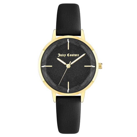 Juicy Couture Black Plastic Dress Watch Juicy Couture