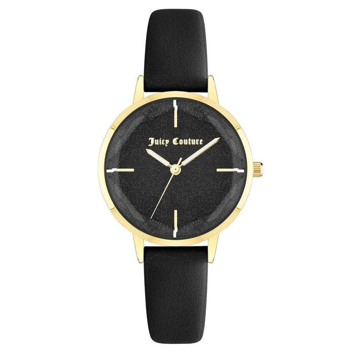 Juicy Couture Black Plastic Dress Watch Juicy Couture