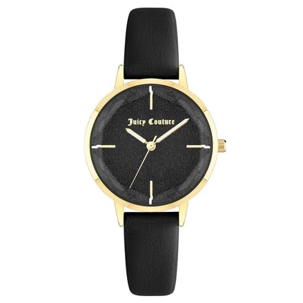 Juicy Couture Black Plastic Dress Watch Juicy Couture