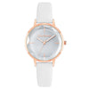 Juicy Couture White Plastic Dress Watch