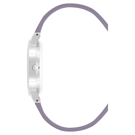 Juicy Couture Purple Plastic Dress Watch Juicy Couture