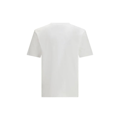 Balmain White Cotton T-Shirt Balmain